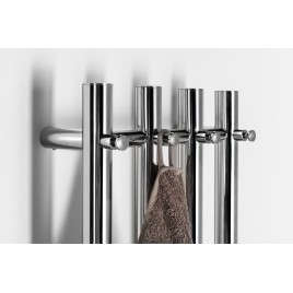 Radiateur de serviette électrique PAPINADO, 263x1200mm, 85W, chrome