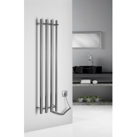 Radiateur de serviette électrique PAPINADO, 263x1200mm, 85W, chrome
