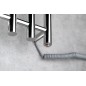 Radiateur de serviette électrique PAPINADO, 263x1200mm, 85W, chrome