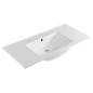 Lavabo en céramique SLIM, mobilier, 100x46cm, blanc