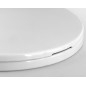 ESMERALDA Soft Close Toilet Seat, blanc