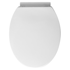 ESMERALDA Soft Close Toilet Seat, blanc