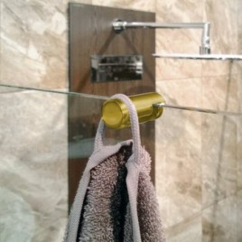 Shower Enclosure Robe Hook, or mat