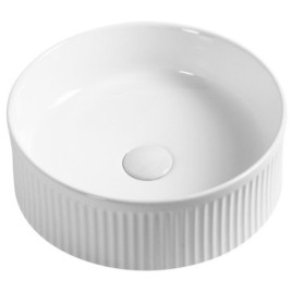 PICOBELLO compteur top céramique lavabo dia. 37cm, blanc