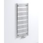 AlBRECHT radiateur de salle de bain 500x1250mm, connexion centrale, chrome