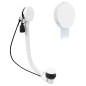 Déchets de douche (L) 600mm, Plug 72mm, blanc
