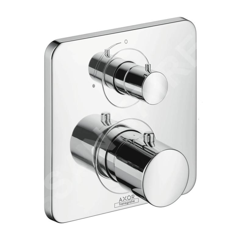Axor Citterio M - Mitigeur thermostatique encastré avec vanne d’arrêt, chrome 34705000 Axor Citterio M - Mitigeur thermostatique encastré avec vanne d’arrêt, chrome 34705000