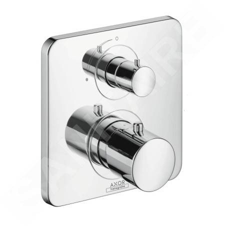 Axor Citterio M - Mitigeur thermostatique encastré avec vanne d’arrêt, chrome 34705000