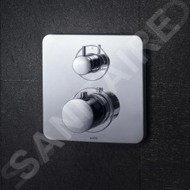 Axor Citterio M - Mitigeur thermostatique encastré avec vanne d’arrêt, chrome 34705000