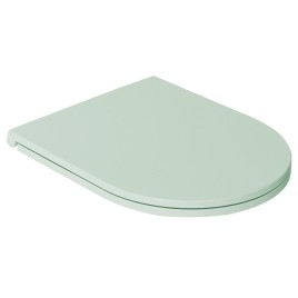 INFINITY Slim Toilet Seat, Easy Take, Soft Fermer, menthe verte