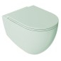 INFINITY Slim Toilet Seat, Easy Take, Soft Fermer, menthe verte INFINITY Slim Toilet Seat, Easy Take, Soft Fermer, menthe verte