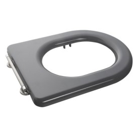 Siège de toilette MEDIC, duroplast, gris