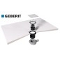TRENECA Douche Tray Trap de déchets 90/40, acier inoxydable