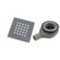 TRENECA Shower Tray Waste Trap 90/40, gris mat