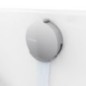 MARBLE Pop Up Bath Filler déchets (L) 800mm, Chrome