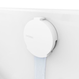Déchets de douche (L) 800mm, blanc