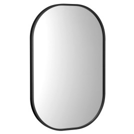 CONA SLIM miroir encadré 40x60cm, noir