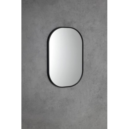 CONA SLIM miroir encadré 40x60cm, noir