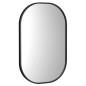 CONA SLIM miroir encadré 40x60cm, noir