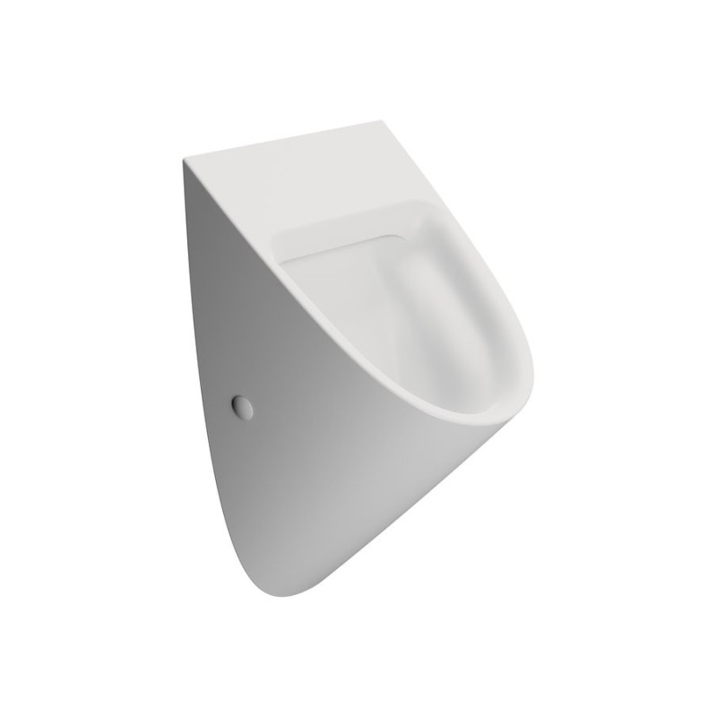 COMMUNITY back inlet urinal, 31x54,5cm, blanc mat