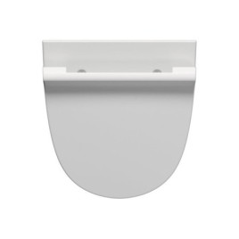 COMMUNITY retour inlet urinal avec des trous de couvercle 31x54,5cm, blanc mat
