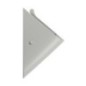 COMMUNITY retour inlet urinal avec des trous de couvercle 31x54,5cm, cerene mat