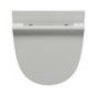 COMMUNITY retour inlet urinal avec des trous de couvercle 31x54,5cm, cerene mat