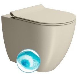 PURA WC pan, Swirlflush, 36x55cm, S-trap/P-trap, creta dual-matt