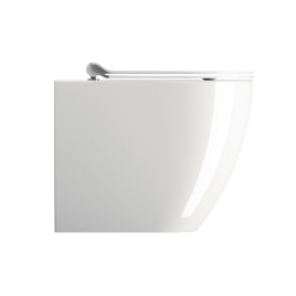 PURA WC pan, Swirlflush, 36x55cm, S-trap/P-trap, blanc ExtraGlaze