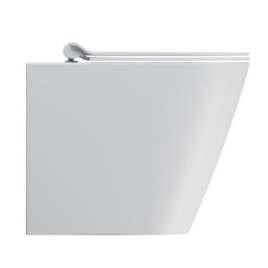 KUBE X WC pan, Swirlflush, 36x55cm, S-trap/P-trap, blanc dual-matt