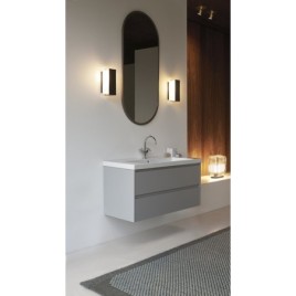 Lavabo en céramique NORM 120x50cm, blanc ExtraGlaze
