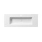 PURA lavabo en céramique Slim 122x46cm, blanc ExtraGlaze PURA lavabo en céramique Slim 122x46cm, blanc ExtraGlaze