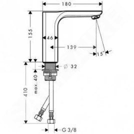 Axor Urquiola - Mitigeur de lavabo, chrome 11021000