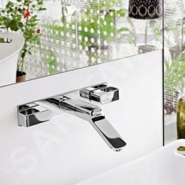 Axor Urquiola - Mitigeur de lavabo encastré, avec garniture de vidage, chrome 11043000