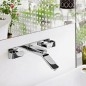 Axor Urquiola - Mitigeur de lavabo encastré, avec garniture de vidage, chrome 11043000