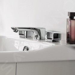 Axor Urquiola - Mitigeur de lavabo avec vidage, installation à 3 trous, chrome 11041000