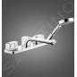 Axor Urquiola - Mitigeur 4 trous pour bord de baignoire, chrome 11443000