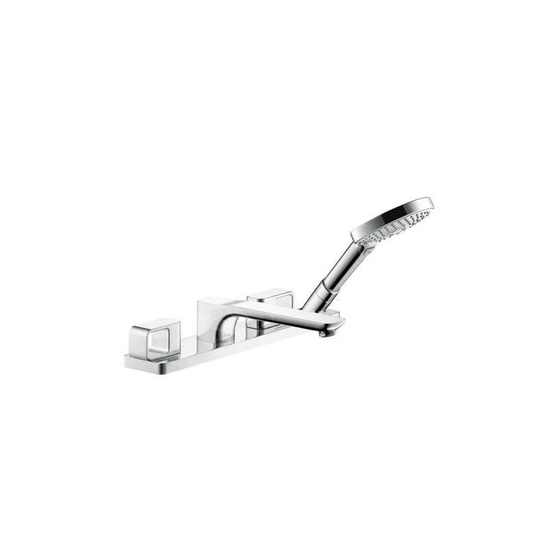 Axor Urquiola - Mitigeur de baignoire 4 trous pour plage de carrelage, chrome 11445000