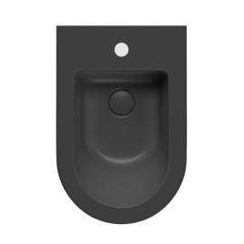 KUBE X bidet, 36x55cm, noir mat