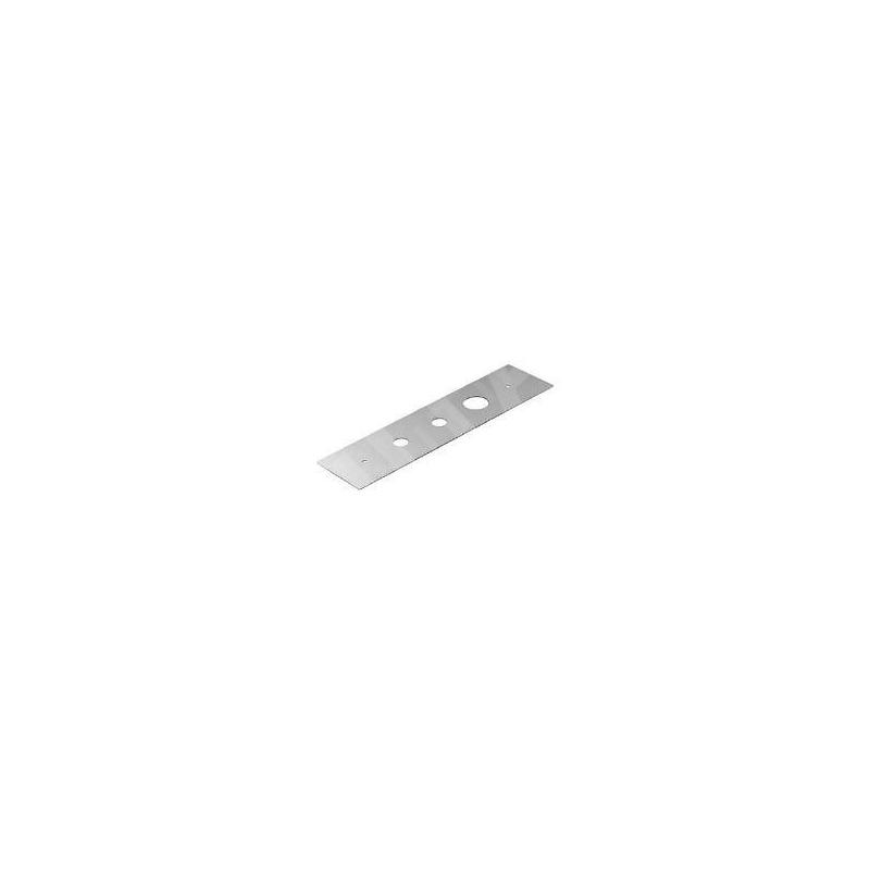 Kludi Accessoires - Trappe de visite pour robinet de baignoire 3 trous, chrome 1602405