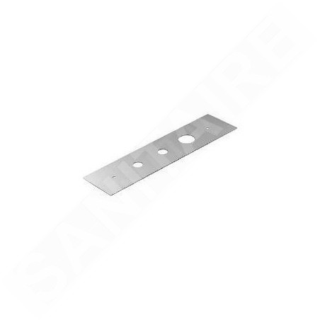 Kludi Accessoires - Trappe de visite pour robinet de baignoire 3 trous, chrome 1602405
