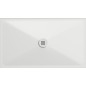Plateau de douche en céramique rectangulaire 120x70x2cm, blanc mat Plateau de douche en céramique rectangulaire 120x70x2cm, blanc mat