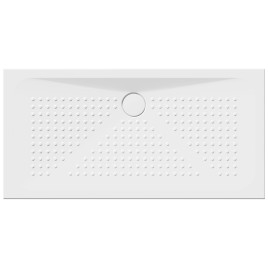 Plateau de douche en céramique rectangulaire 140x70x4cm, blanc ExtraGlaze
