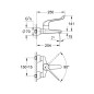 Grohe Euroeco Special - Mitigeur de lavabo à levier, chrome 32795000