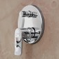 Hansgrohe Metris New - Mitigeur de baignoire à levier encastré, chrome 31487000