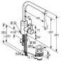 Kludi Zenta - Mitigeur de lavabo, chrome 382940575