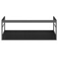 NUBES/NORM lavabo cadre 100x50cm, noir mat NUBES/NORM lavabo cadre 100x50cm, noir mat