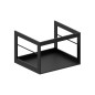 NUBES/NORM lavabo cadre 60x50cm, noir mat NUBES/NORM lavabo cadre 60x50cm, noir mat