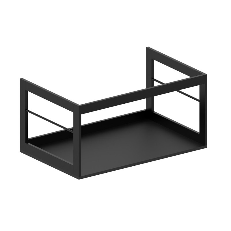 NUBES/NORM lavabo cadre 80x50cm, noir mat NUBES/NORM lavabo cadre 80x50cm, noir mat