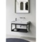 NUBES/NORM lavabo cadre 80x50cm, noir mat NUBES/NORM lavabo cadre 80x50cm, noir mat